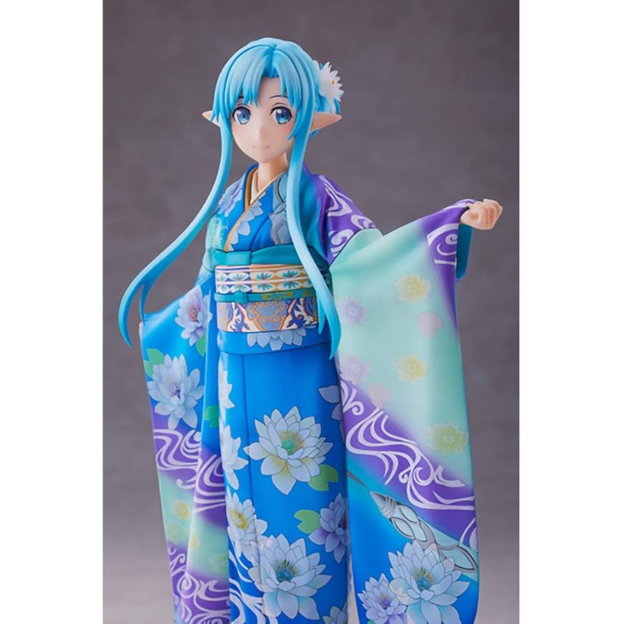 ソードアートオンライン  アスナ　京友禅フィギュア 京友禅」を身にまとった和モチーフの『SAO』アスナのフィギュア